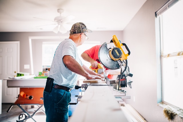 Man in construction